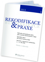 Měsíčník Rekodifikace & praxe: Darování s podmínkou, příkazem a jiné vedlejší doložky při darova