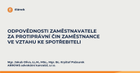 Odpovědnosti zaměstnavatele za protiprávní čin zaměstnance ve vztahu ke spotřebiteli