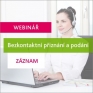 Bezkontaktní přiznání a podání - ZÁZNAM webináře