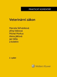 Veterinární zákon (166/1999 Sb.). Praktický komentář - 2. vydání (Balíček - Tištěná kniha + E-kniha Smarteca + soubory ke stažení)