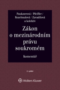 Zákon o mezinárodním právu soukromém. Komentář - 2. vydání (E-kniha)