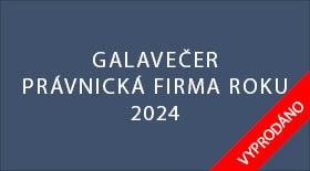 Galavečer Právnická firma roku 2024 (vstupenka)