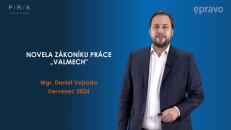 Novela zákoníku práce „valmech