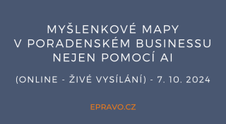 Myšlenkové mapy v poradenském businessu nejen pomocí AI (online - živé vysílání) - 7.10.2024